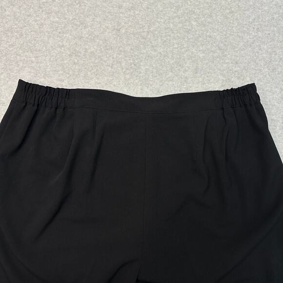 Maggie Barnes For Catherines Dress Pants SZ 18W  Right Fit Black Curvy High Rise - Picture 4 of 12